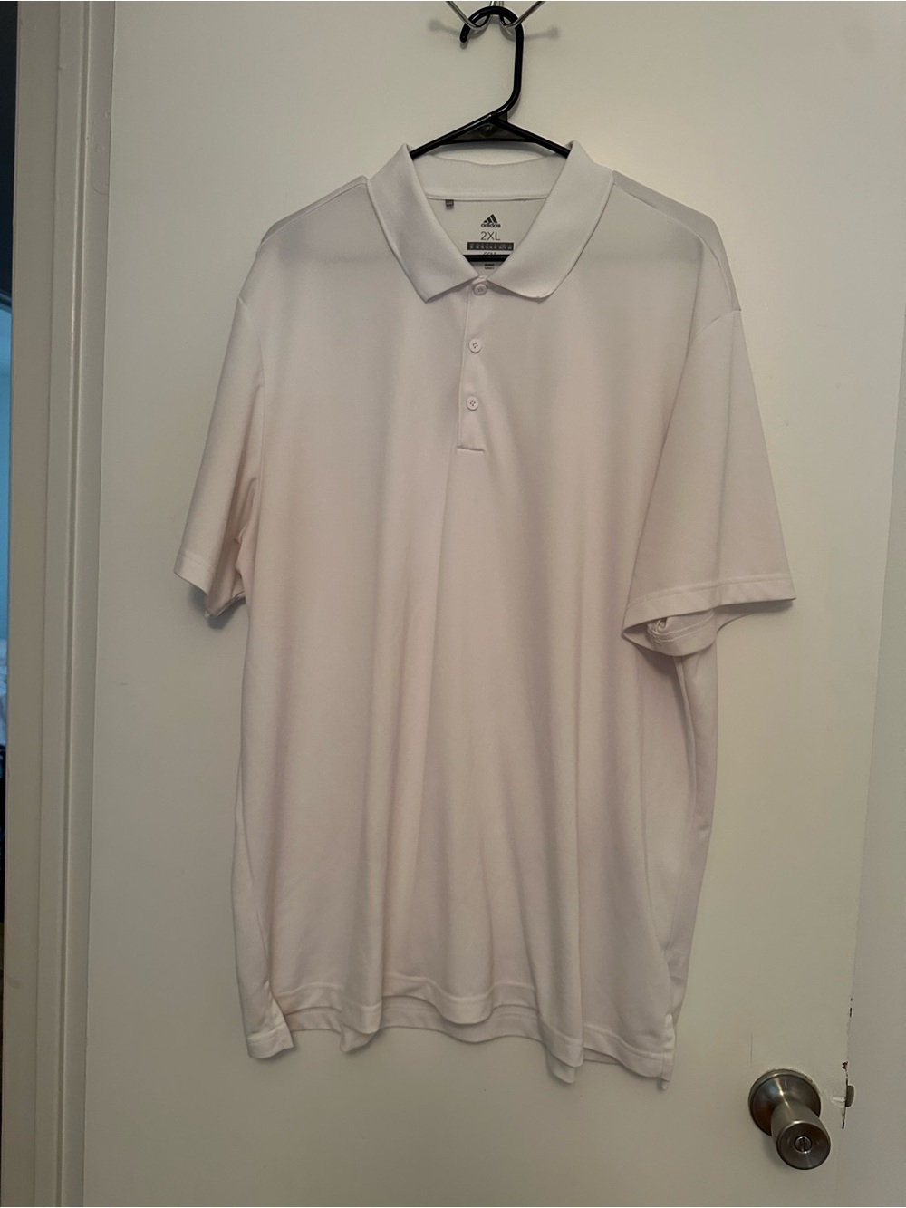 adidas Golf Men’s White Polo Shirt